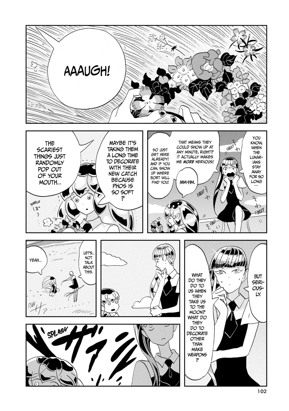 Houseki no Kuni Chapter 57 page 8 - 