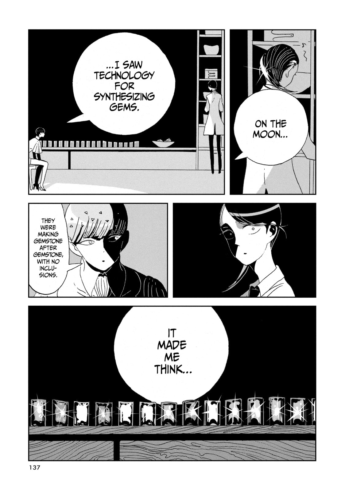 Houseki no Kuni Chapter 58 page 21 - 