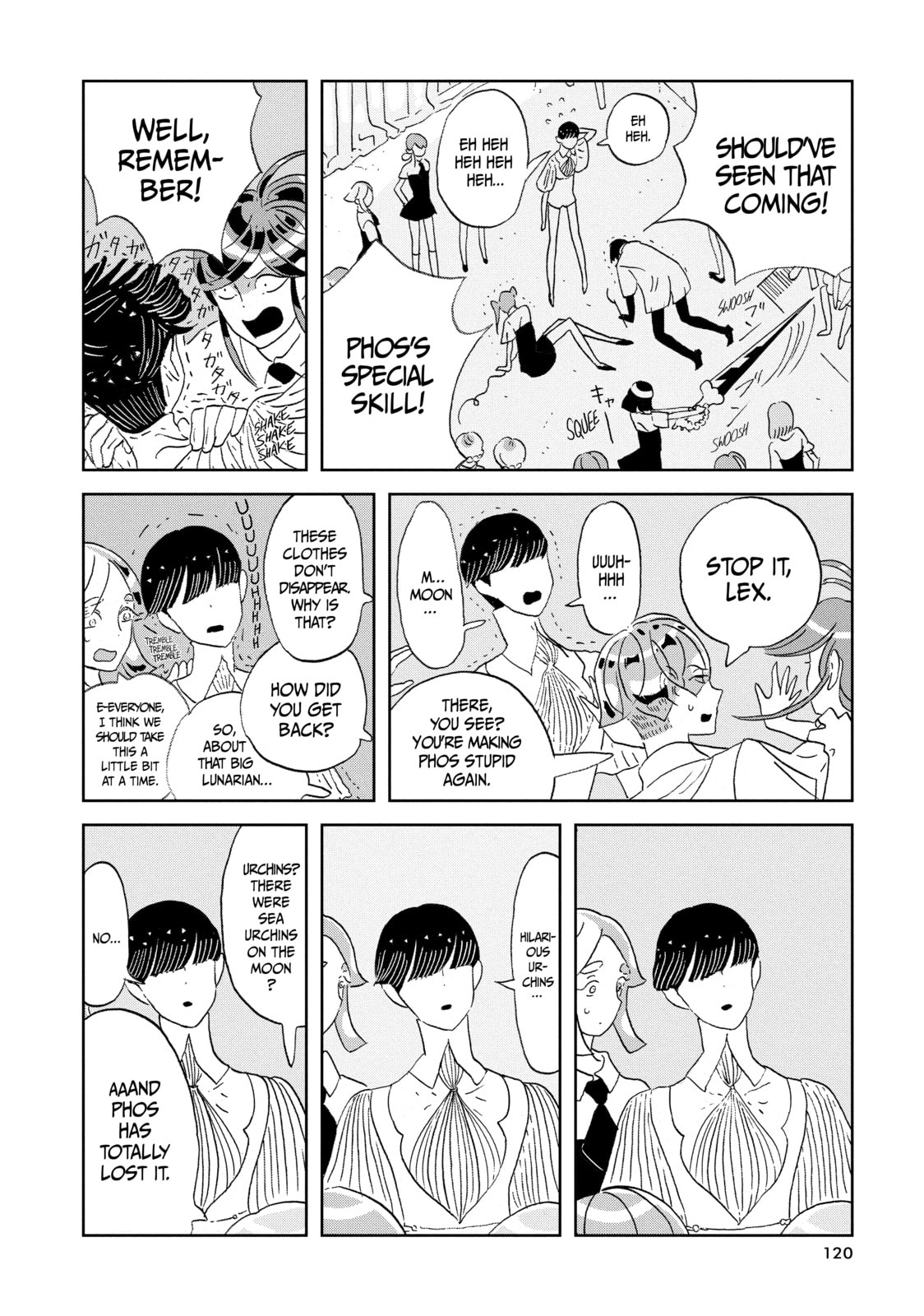 Houseki no Kuni Chapter 58 page 4 - 