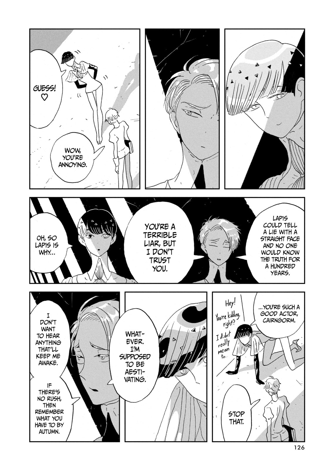 Houseki no Kuni Chapter 58 page 10 - 