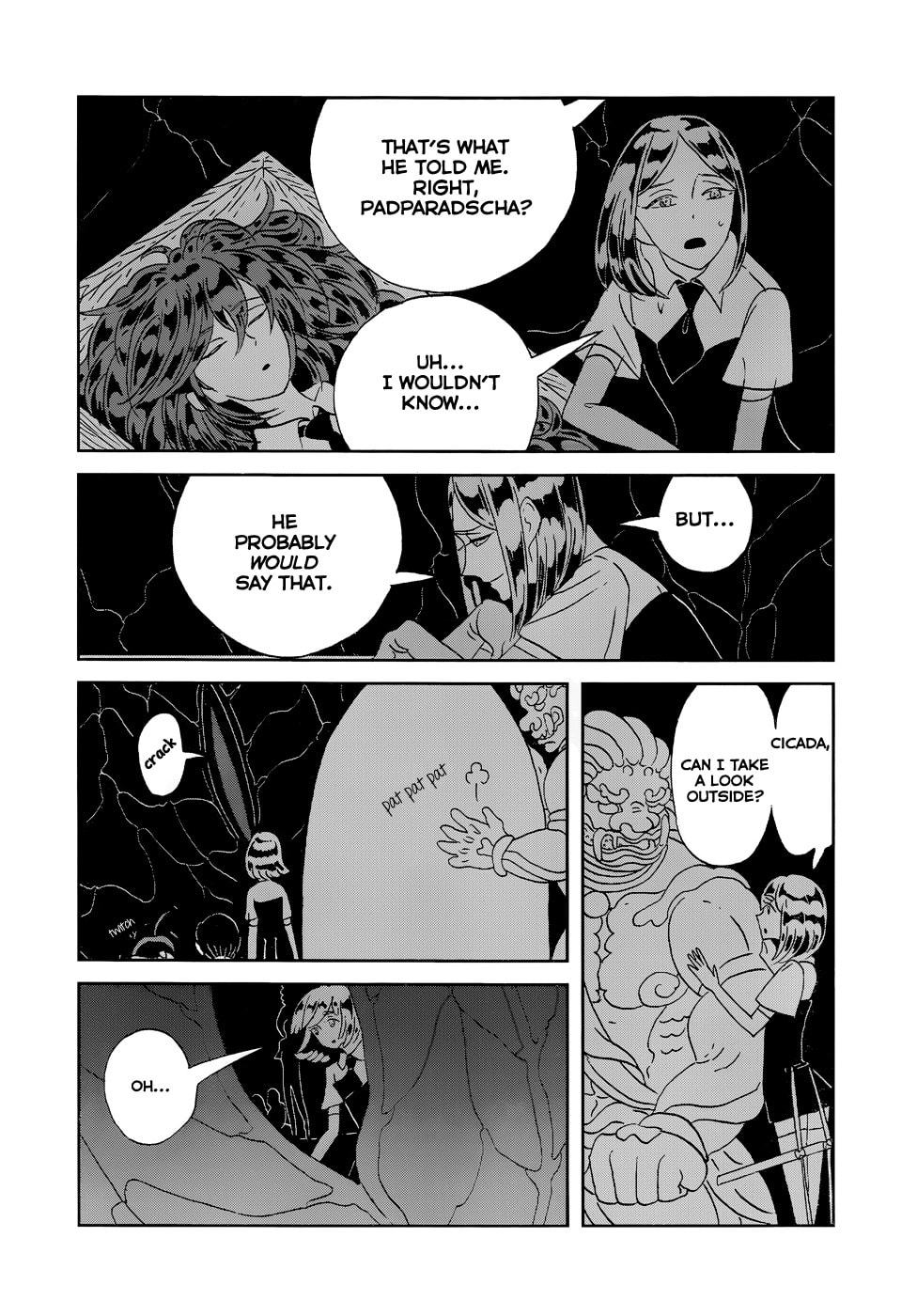 Houseki no Kuni Chapter 62.1 page 17 - 