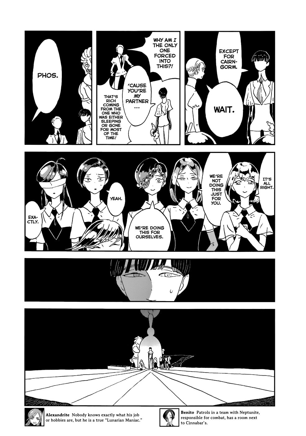 Houseki no Kuni Chapter 62.1 page 7 - 