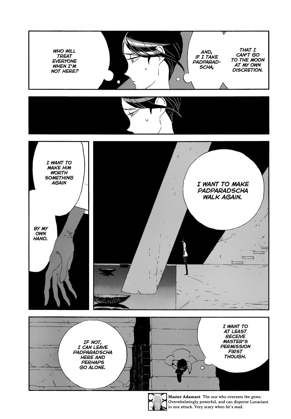 Houseki no Kuni Chapter 62.1 page 10 - 