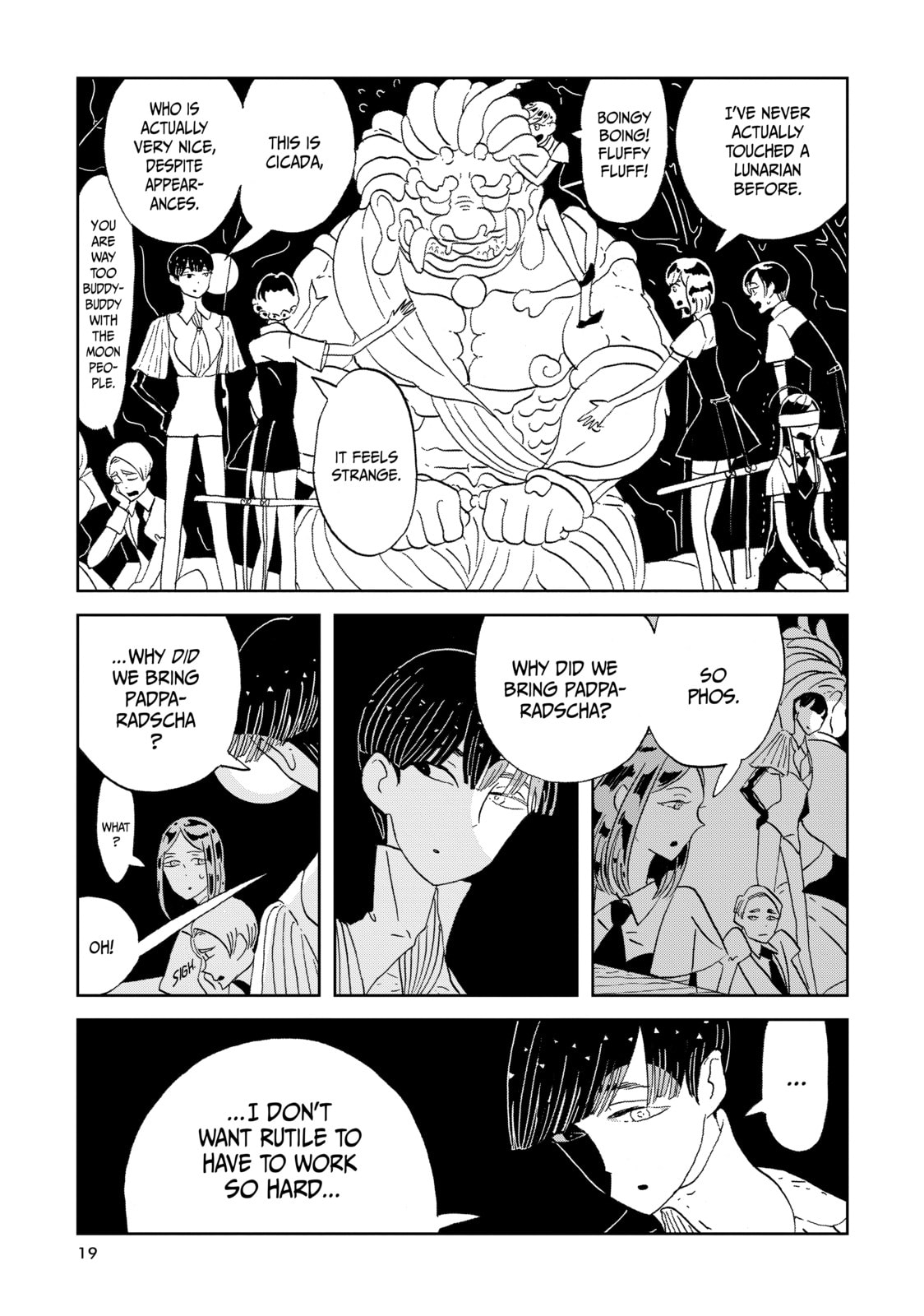 Houseki no Kuni Chapter 62 page 18 - 