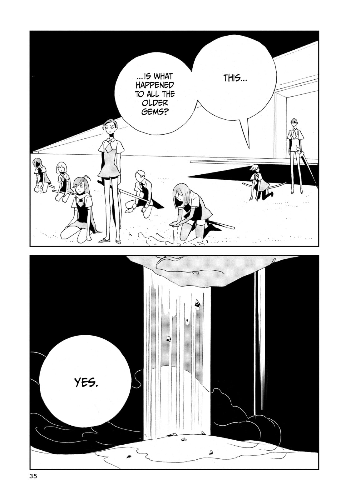 Houseki no Kuni Chapter 63 page 11 - 