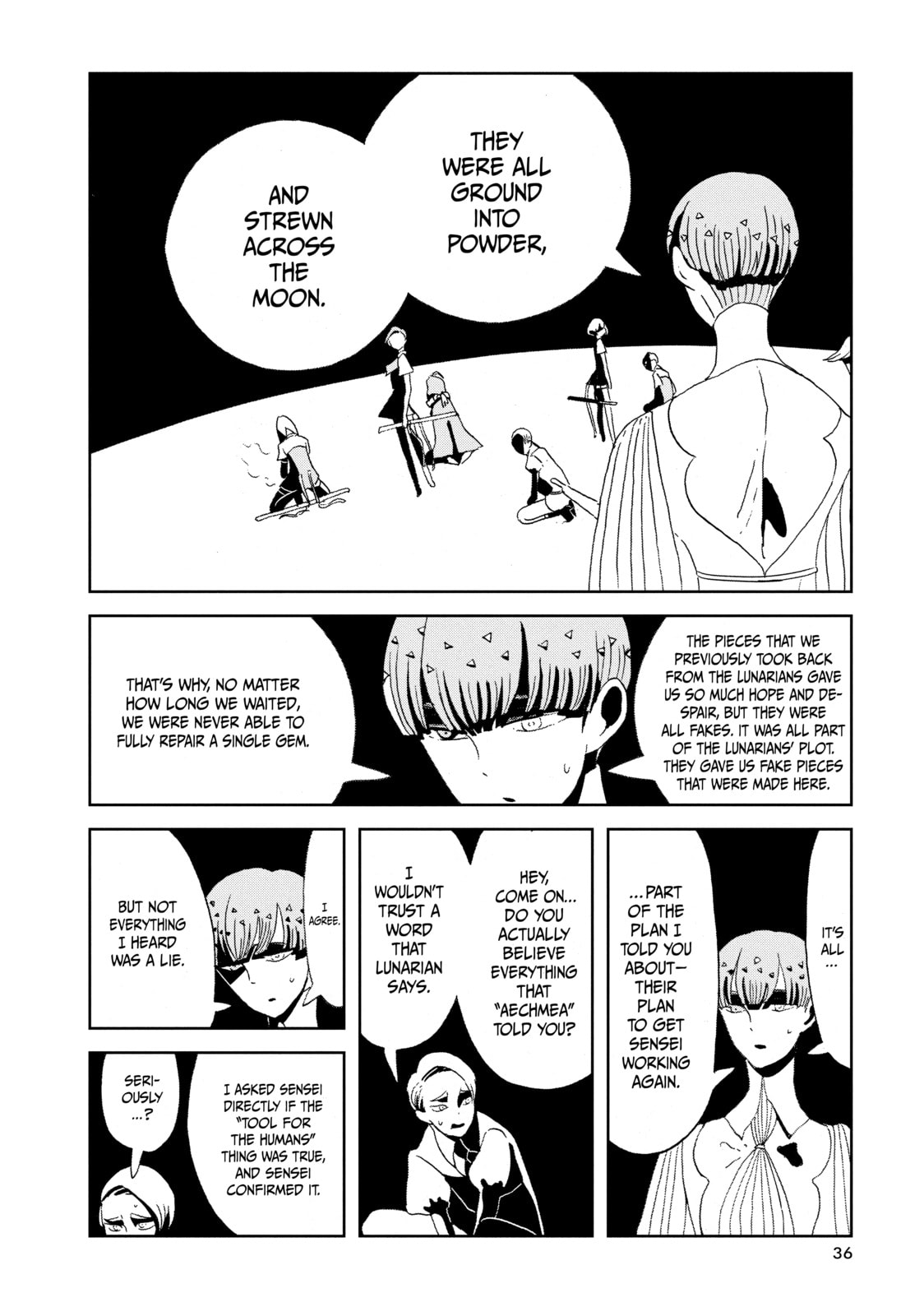 Houseki no Kuni Chapter 63 page 12 - 