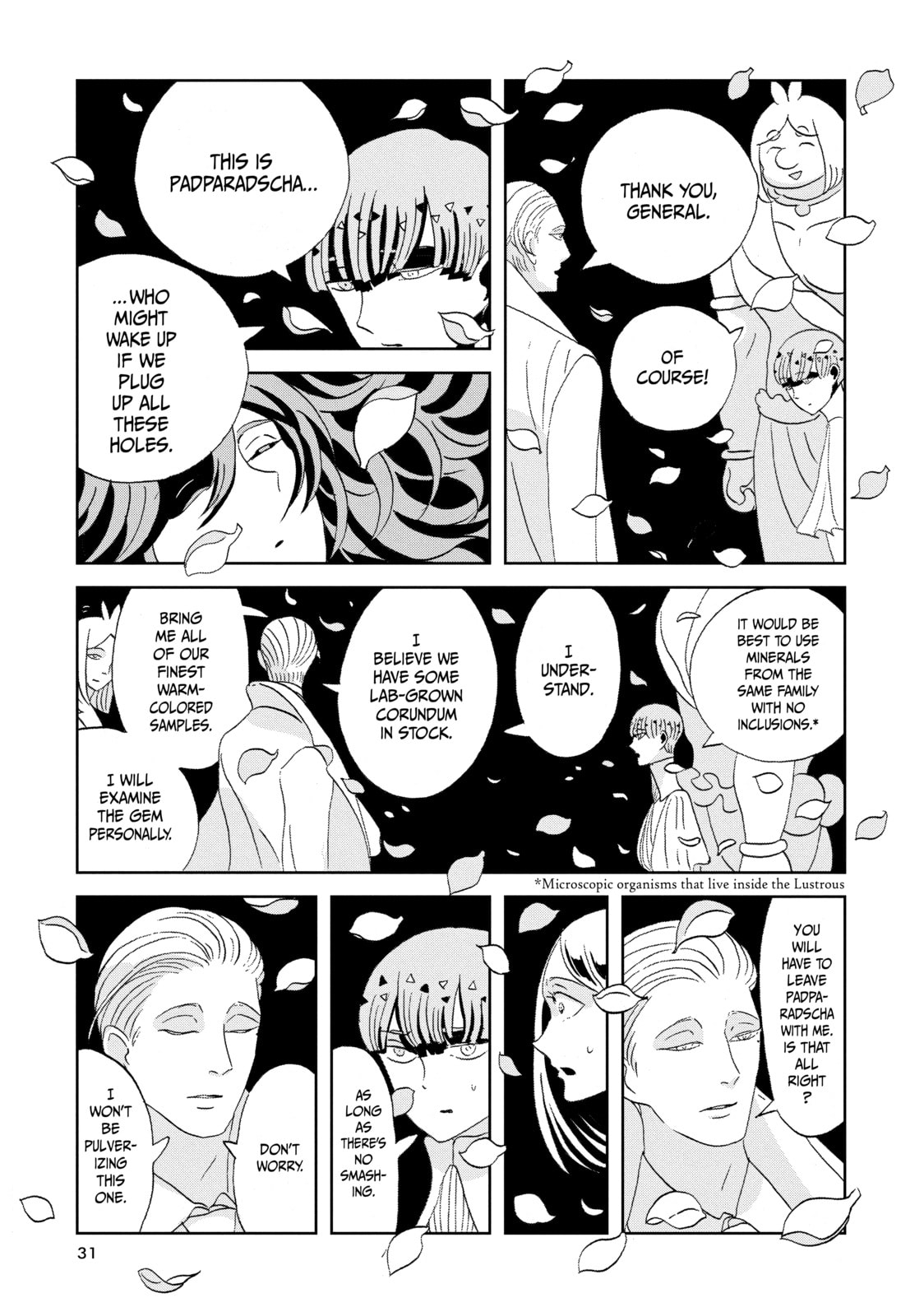 Houseki no Kuni Chapter 63 page 7 - 