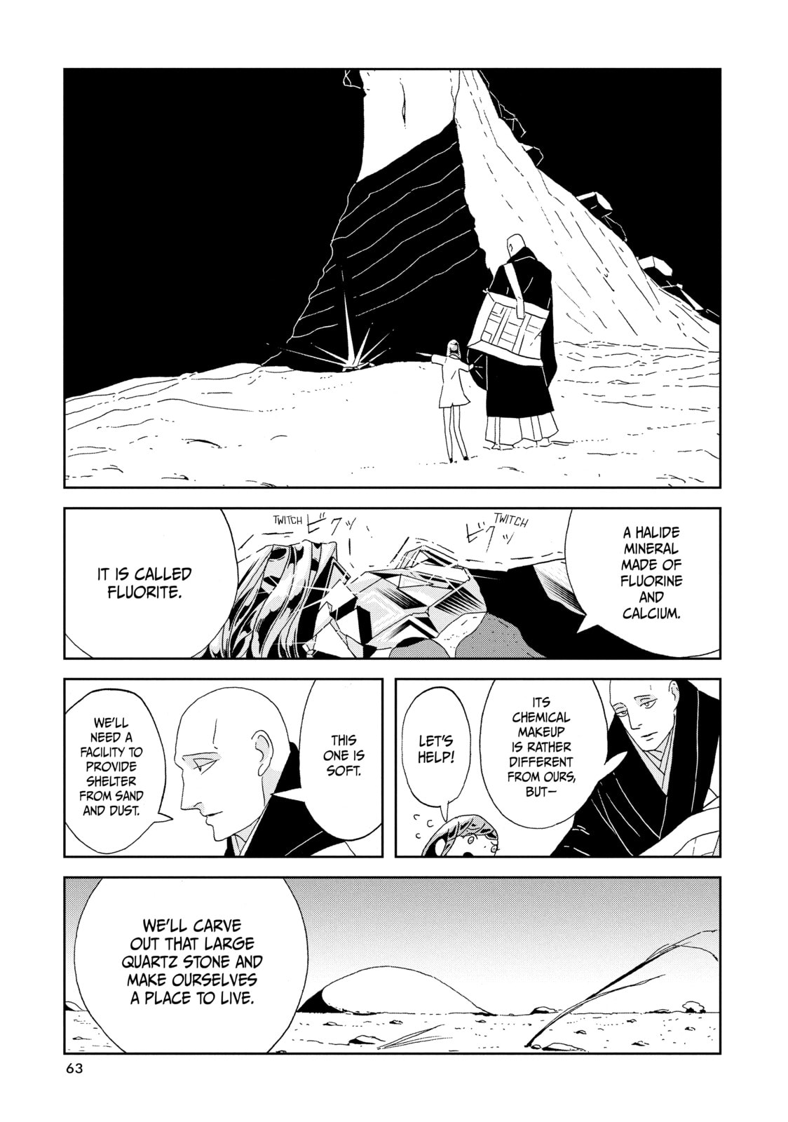 Houseki no Kuni Chapter 64 page 16 - 