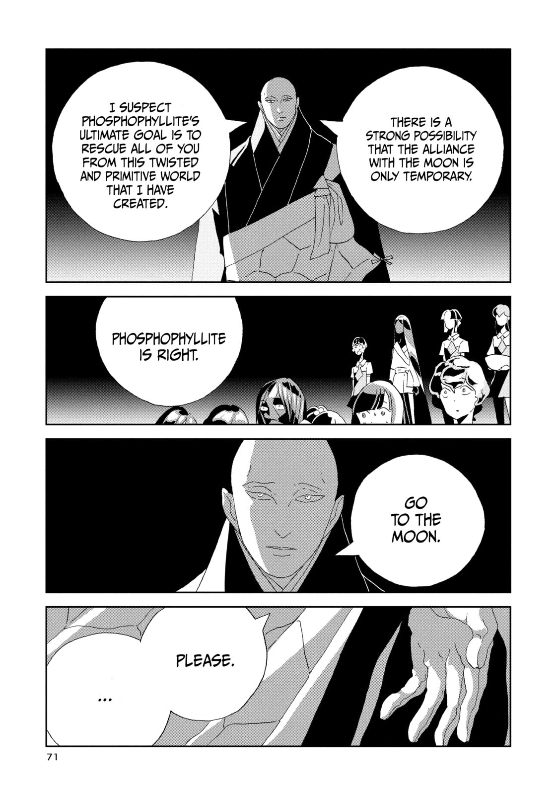 Houseki no Kuni Chapter 65 page 5 - 