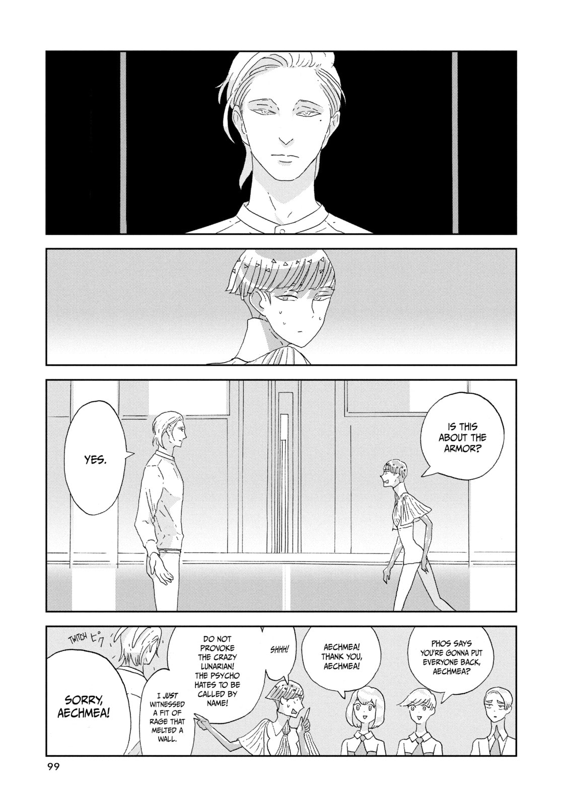 Houseki no Kuni Chapter 66 page 8 - 
