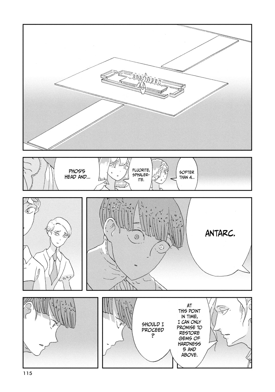 Houseki no Kuni Chapter 67 page 6 - 