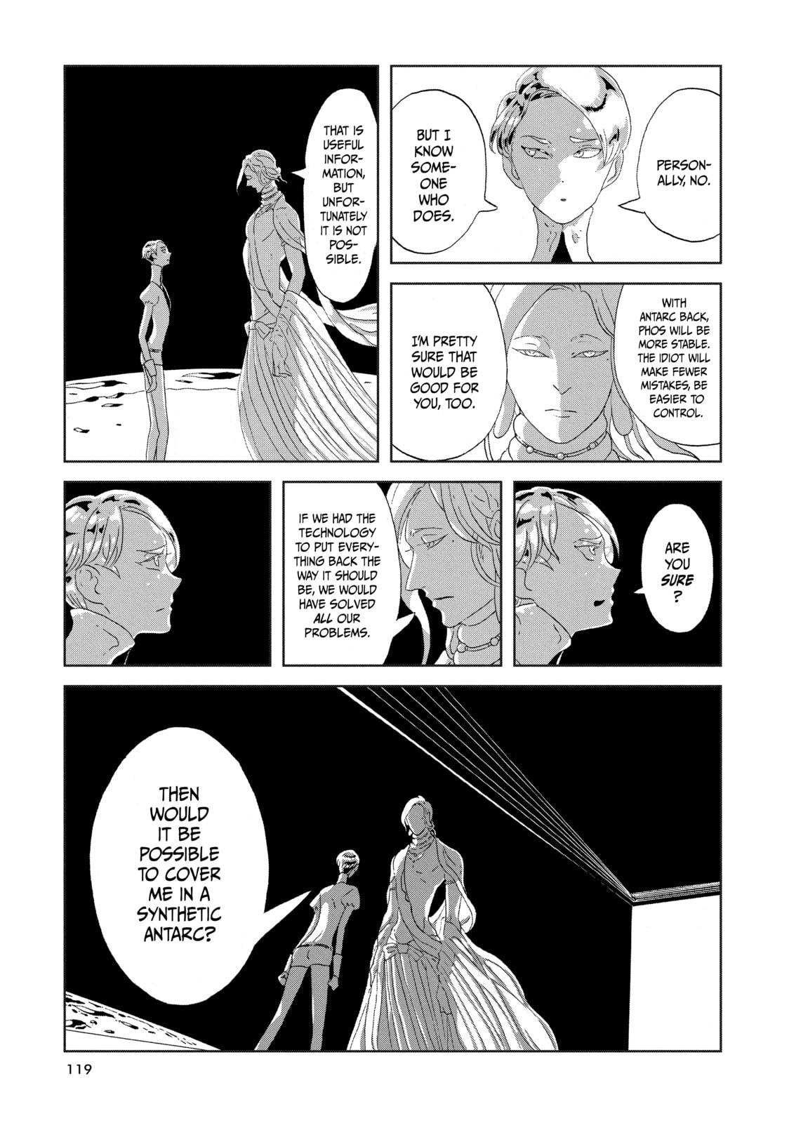 Houseki no Kuni Chapter 67 page 10 - 