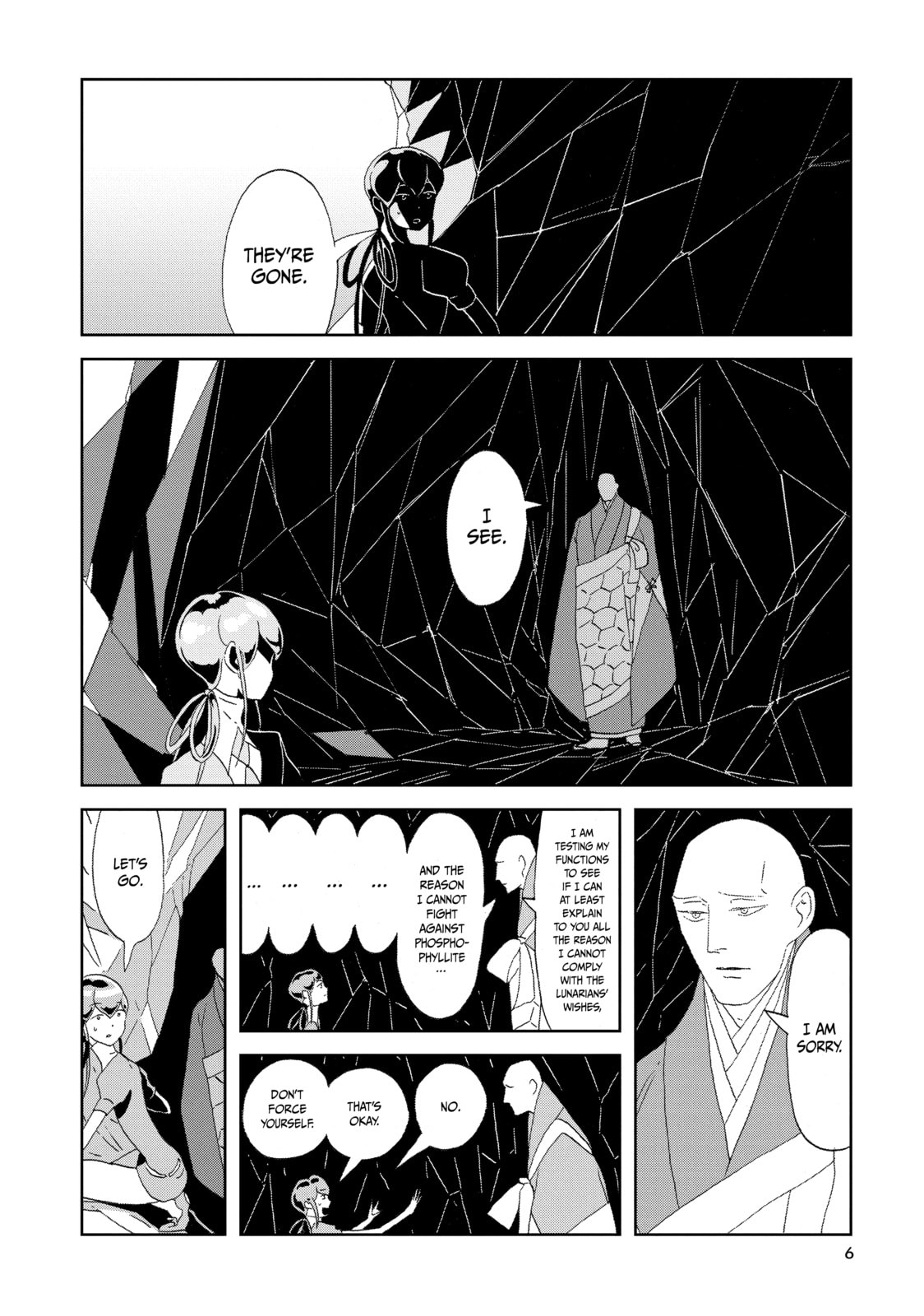 Houseki no Kuni Chapter 71 page 6 - 
