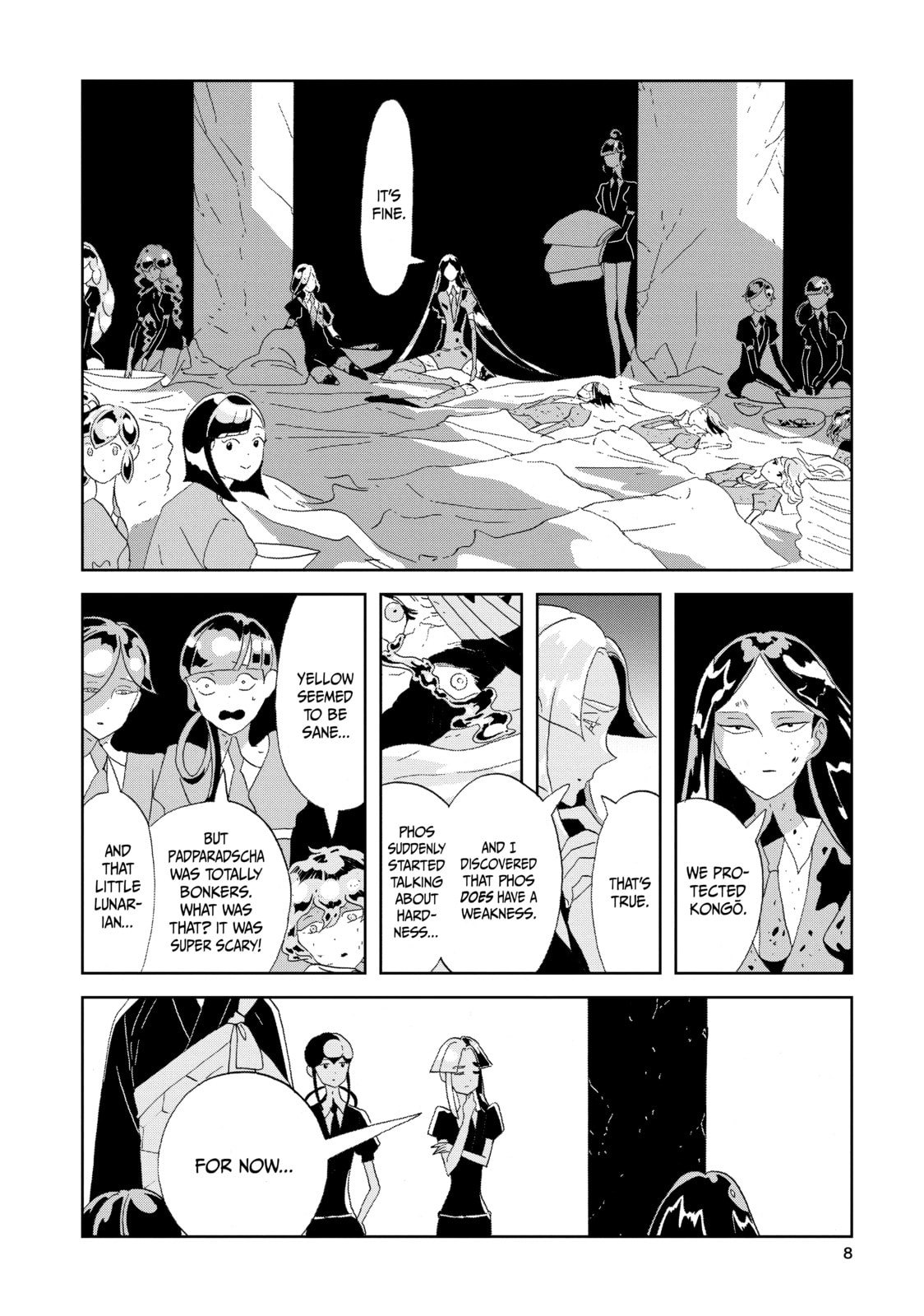 Houseki no Kuni Chapter 71 page 8 - 