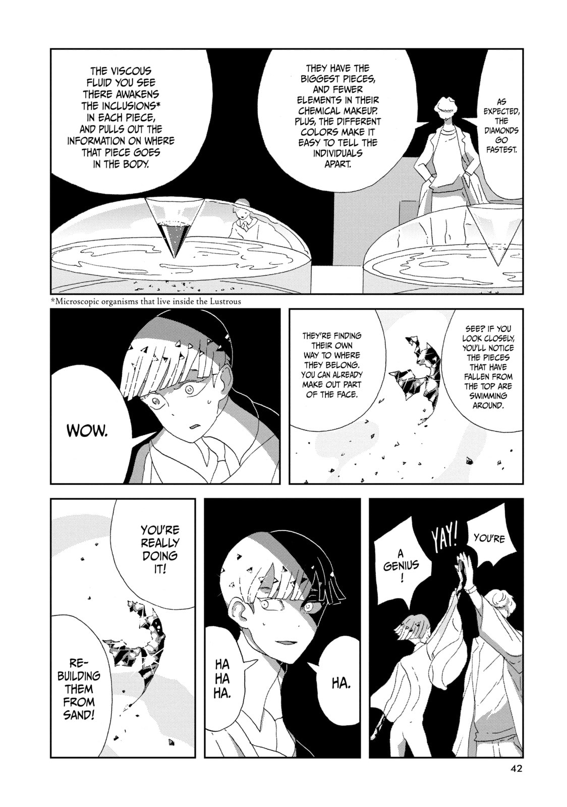 Houseki no Kuni Chapter 72 page 18 - 