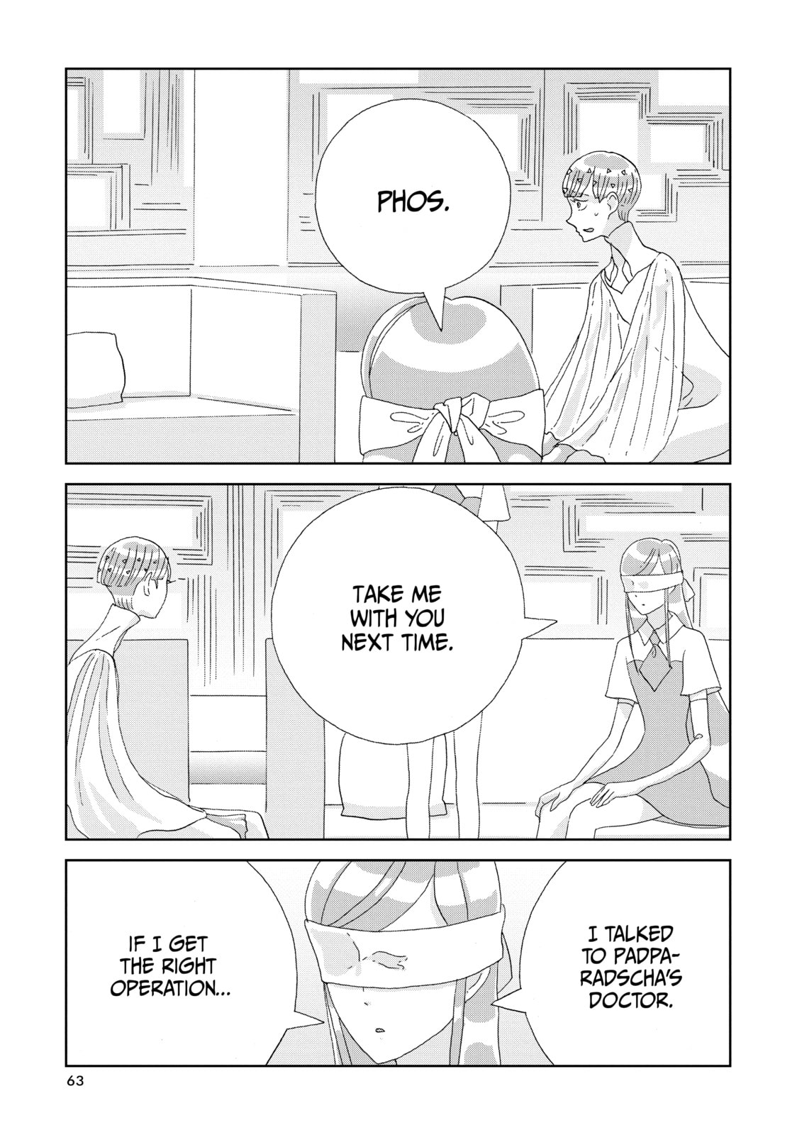 Houseki no Kuni Chapter 73 page 19 - 