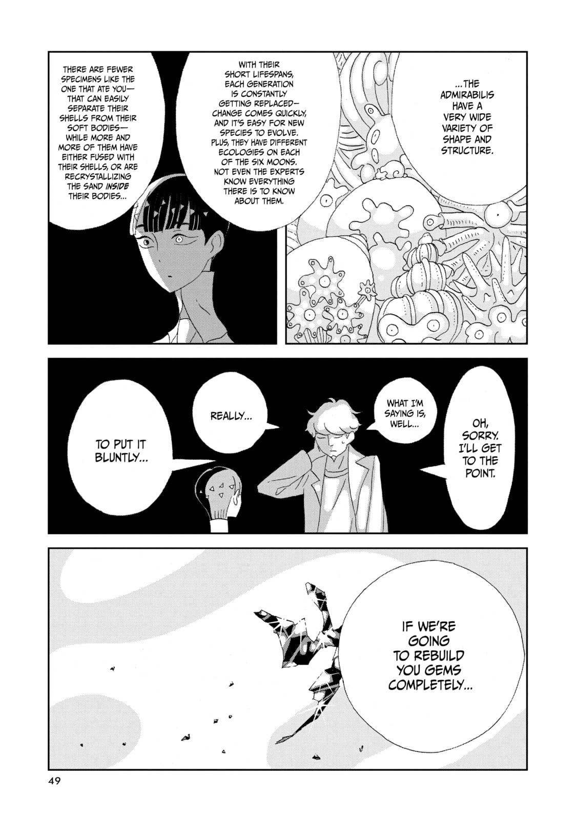 Houseki no Kuni Chapter 73 page 5 - 