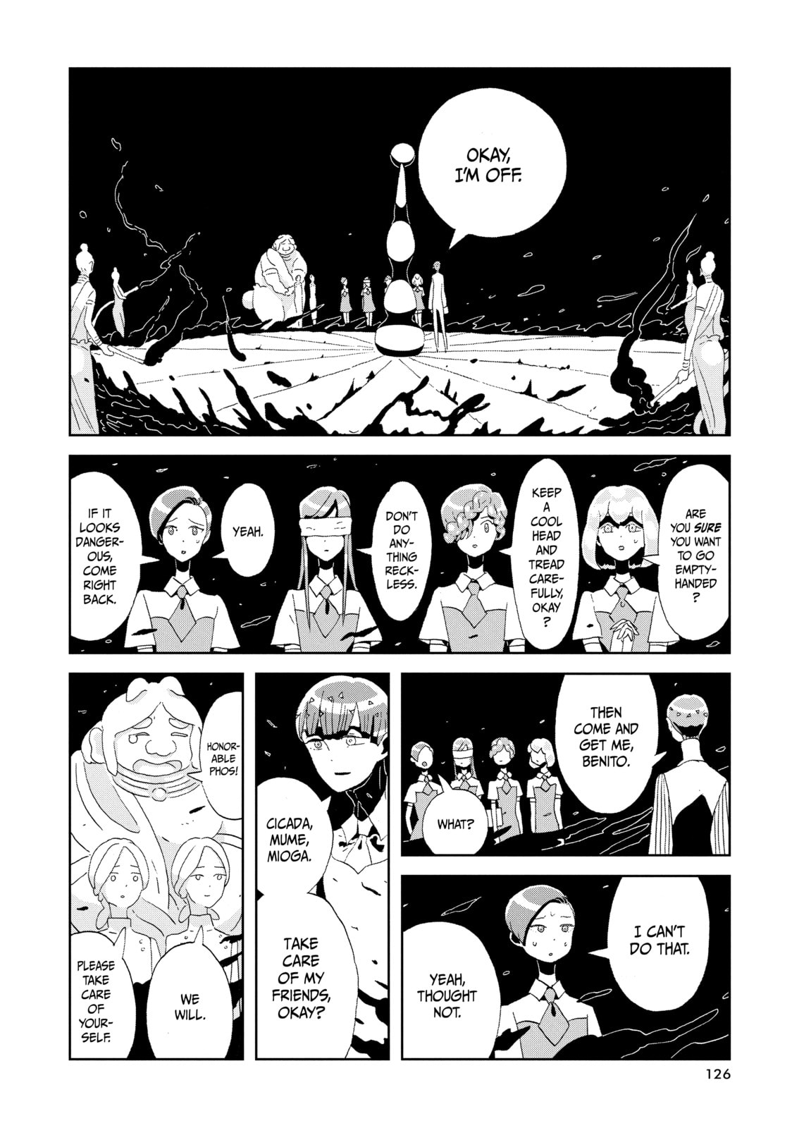 Houseki no Kuni Chapter 76 page 19 - 