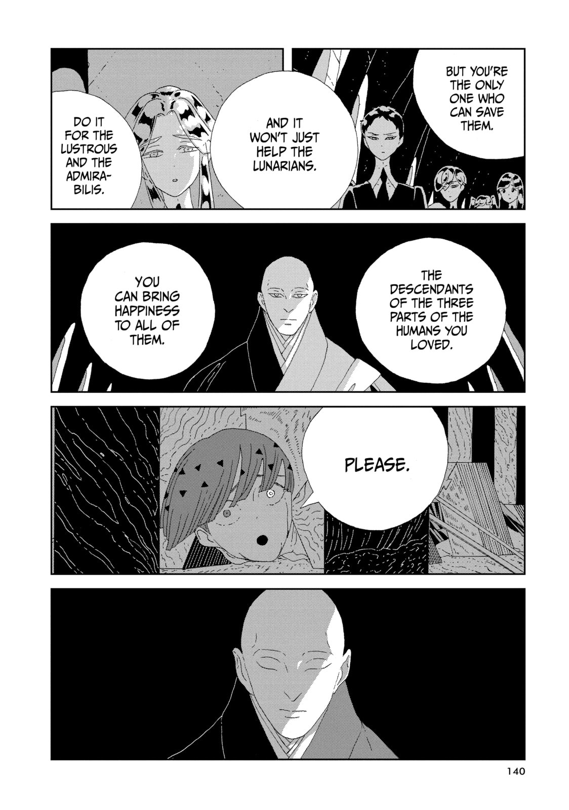 Houseki no Kuni Chapter 77 page 10 - 