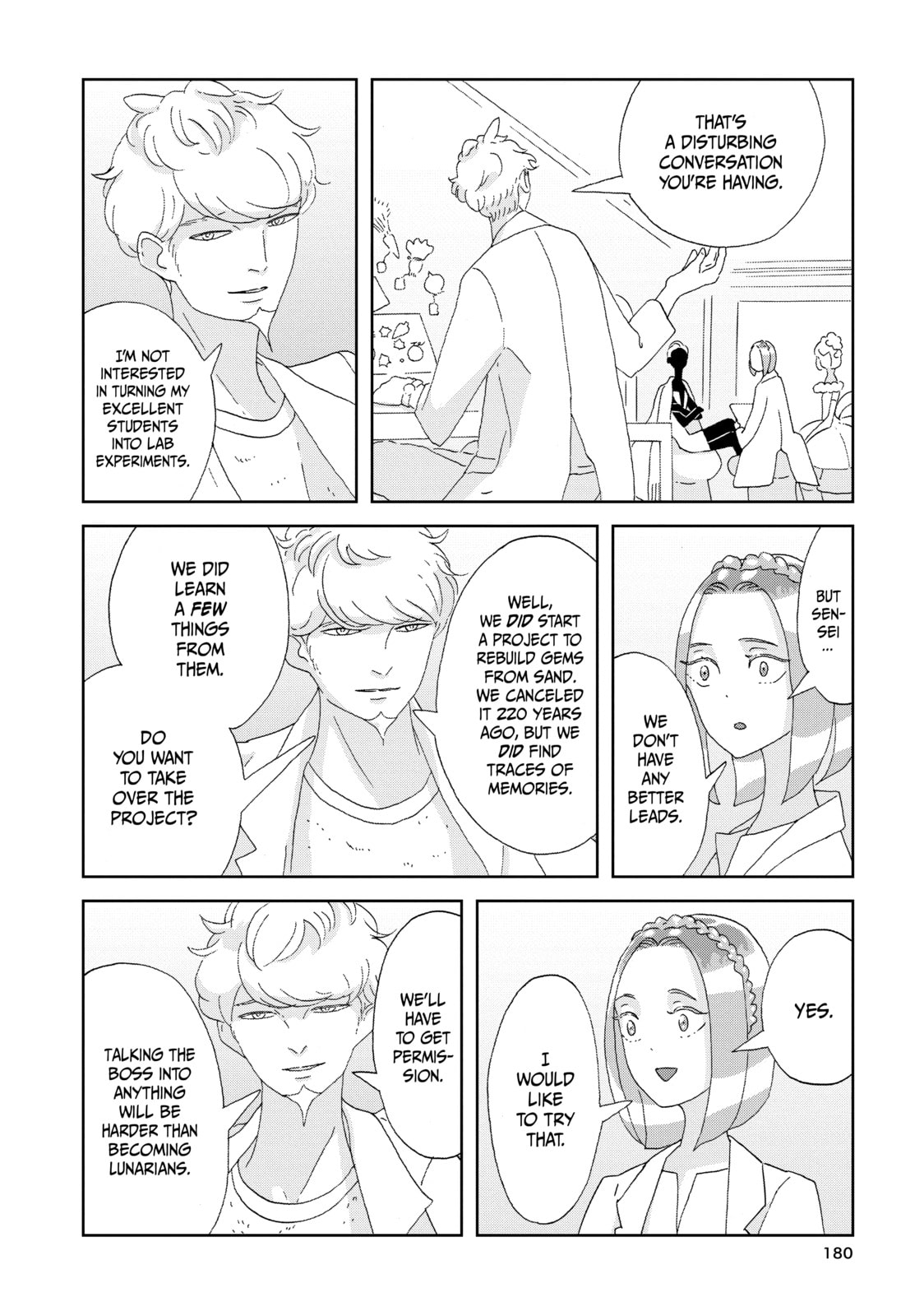 Houseki no Kuni Chapter 79 page 10 - 