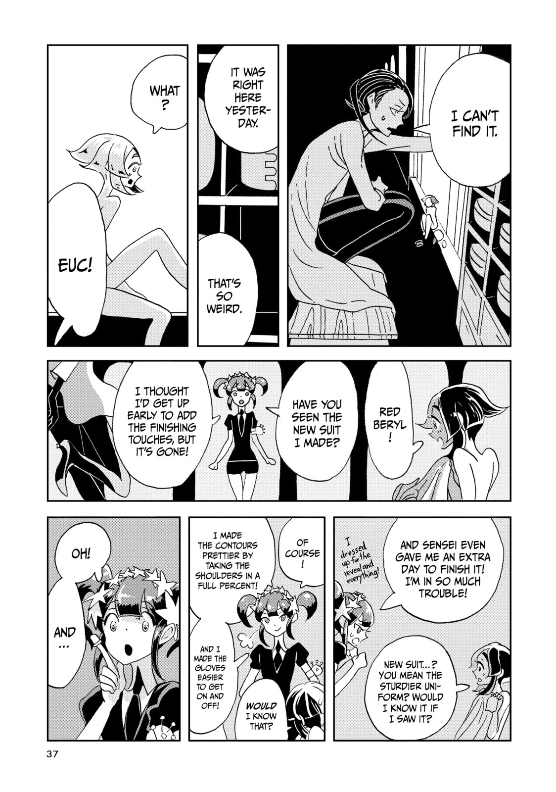 Houseki no Kuni Chapter 8 page 7 - 