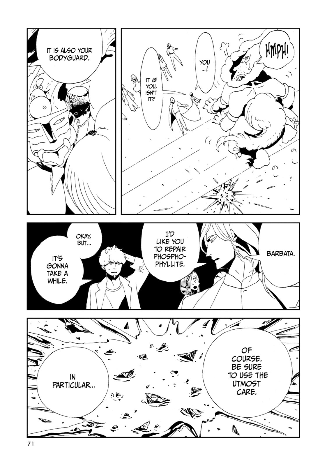 Houseki no Kuni Chapter 82 page 19 - 