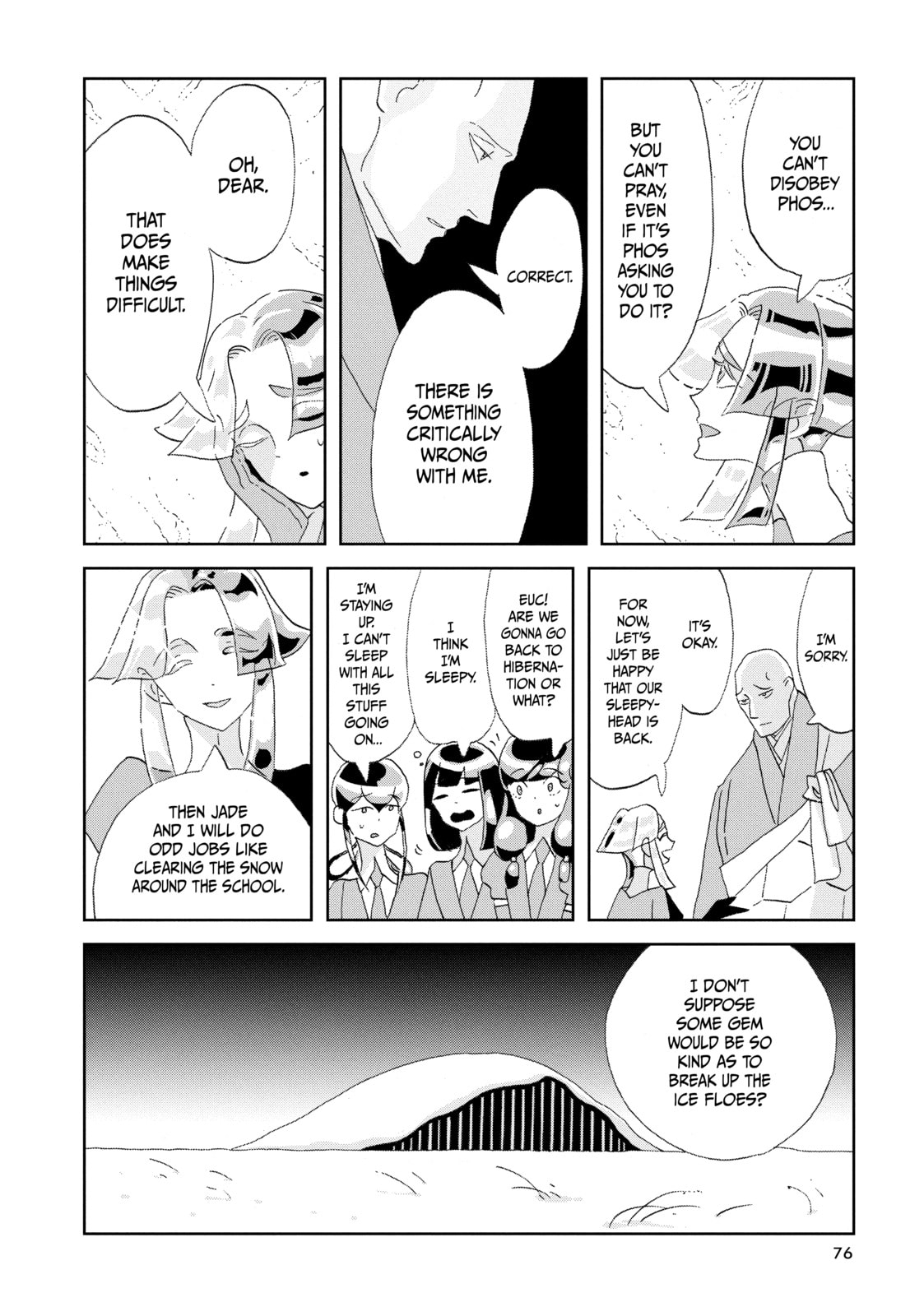 Houseki no Kuni Chapter 83 page 4 - 