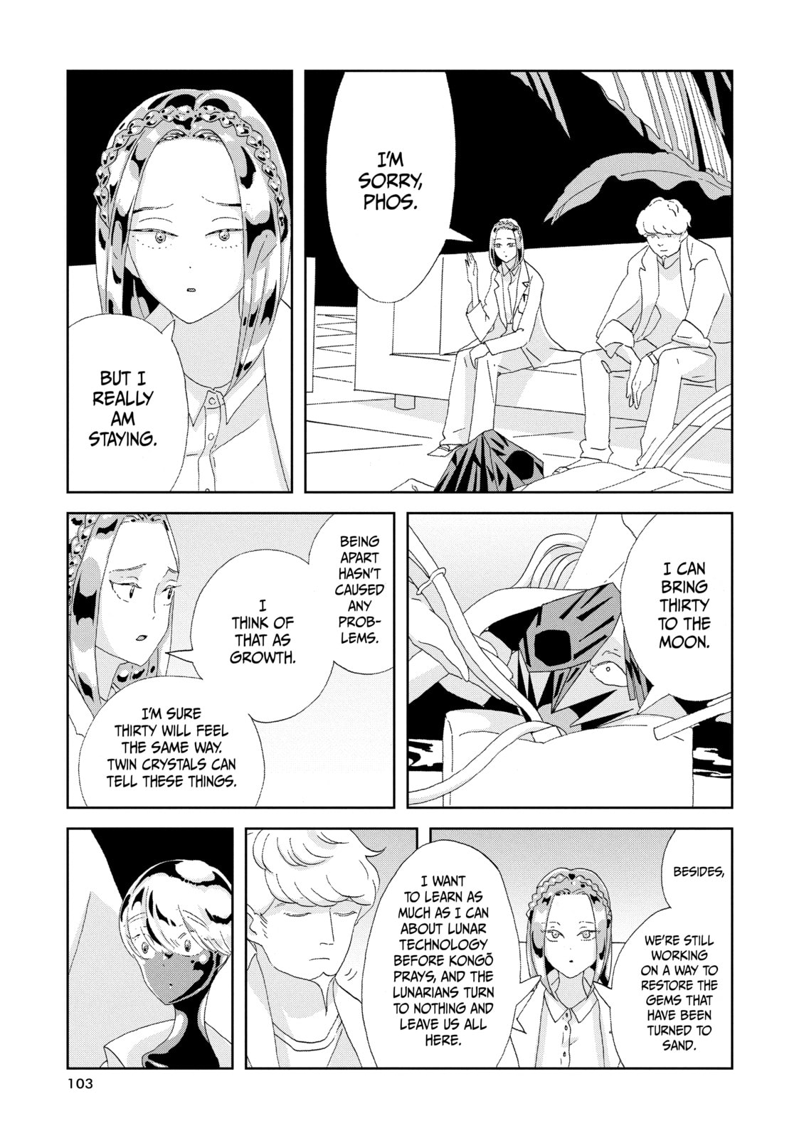Houseki no Kuni Chapter 84 page 11 - 
