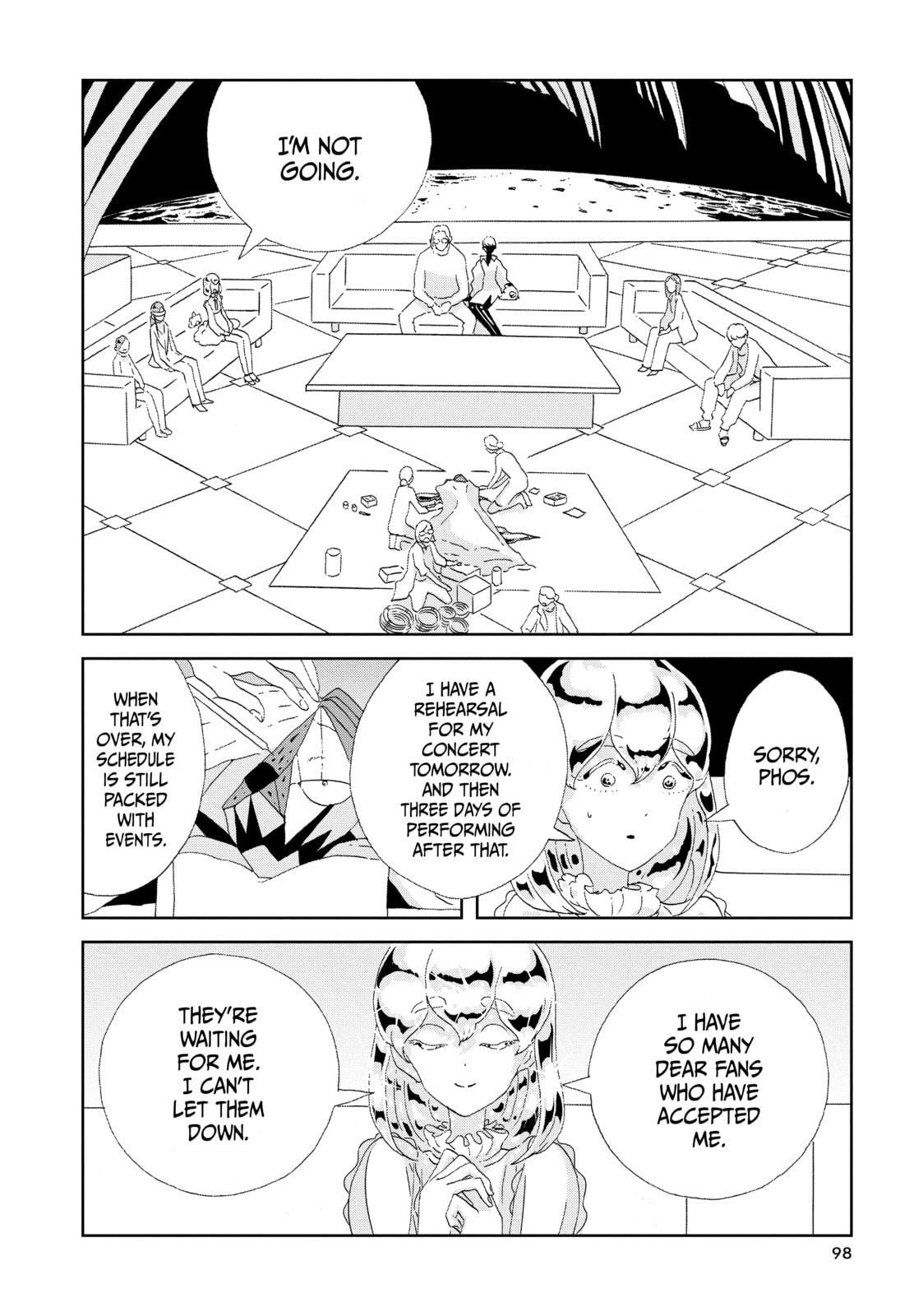 Houseki no Kuni Chapter 84 page 6 - 