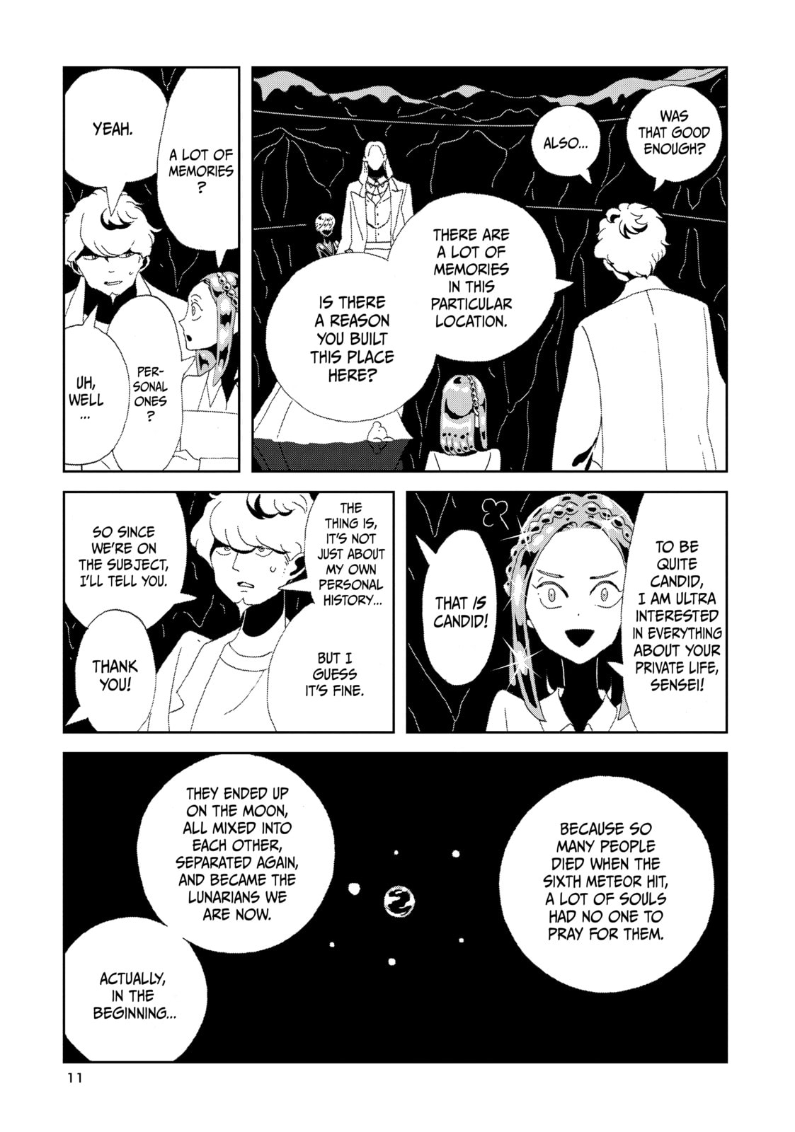 Houseki no Kuni Chapter 89 page 11 - 
