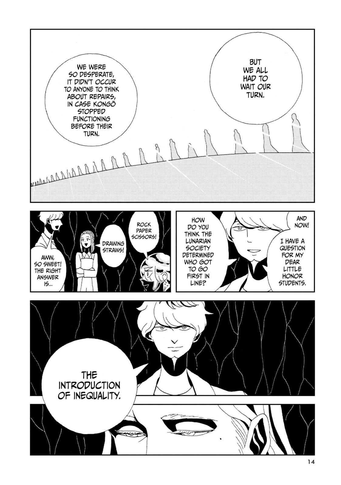 Houseki no Kuni Chapter 89 page 14 - 
