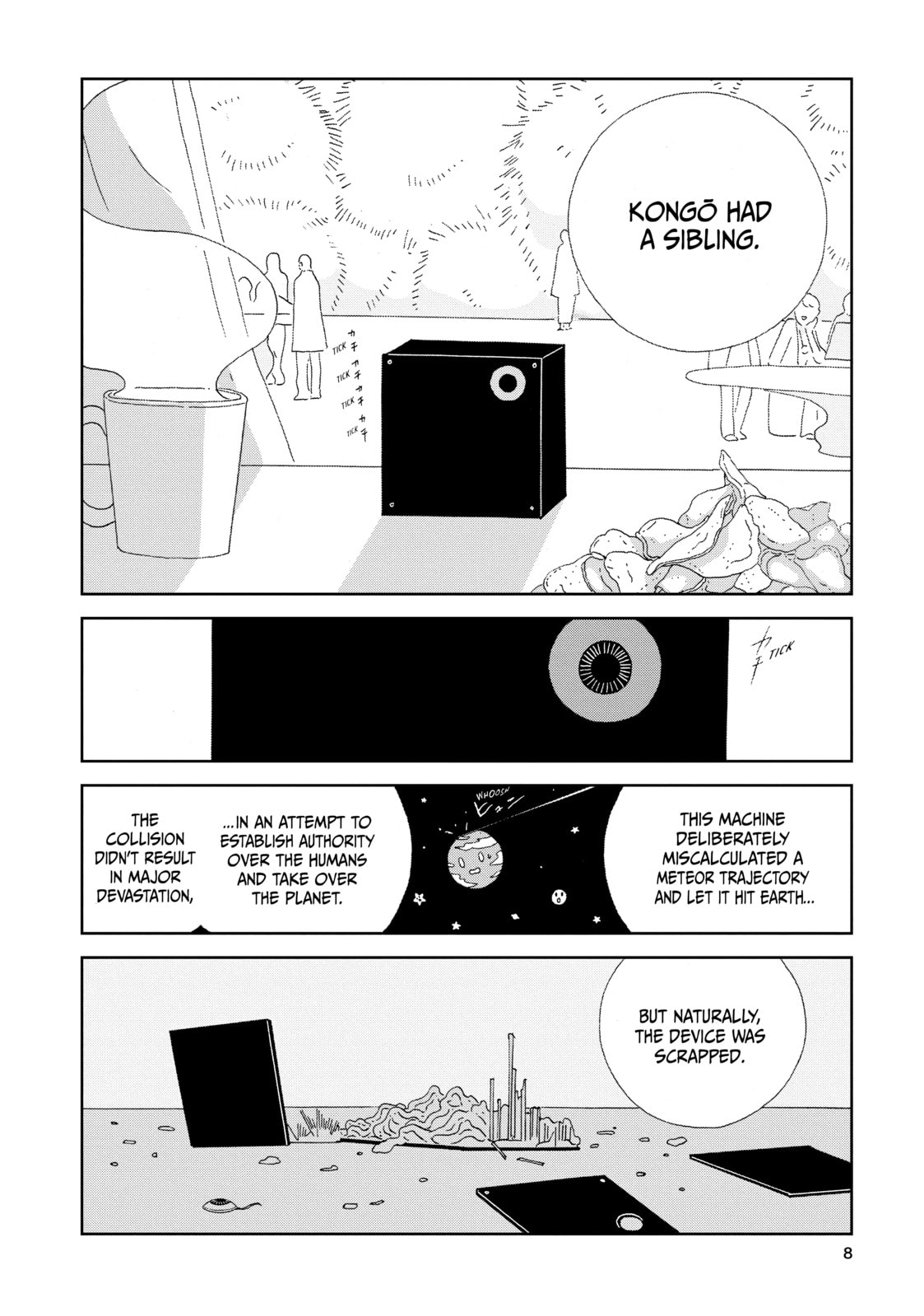 Houseki no Kuni Chapter 89 page 8 - 