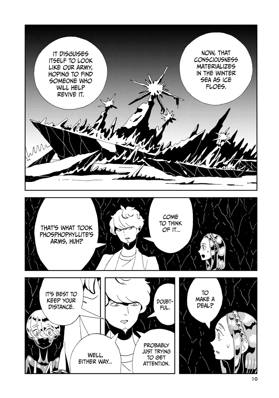 Houseki no Kuni Chapter 89 page 10 - 