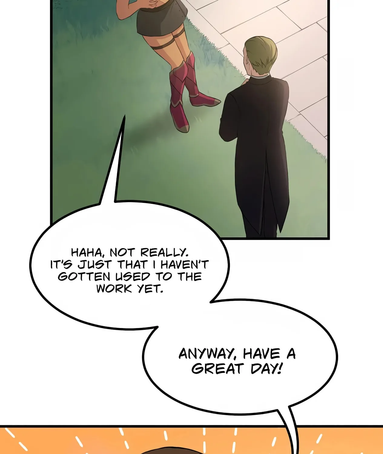 How a Former Pro Takes Advantage by Doing an Easy Job Chapter 24 page 73 - 