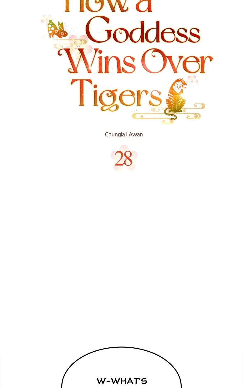 Read How a Goddess Wins Over Tigers chapter 28 image 5 on Lezhin