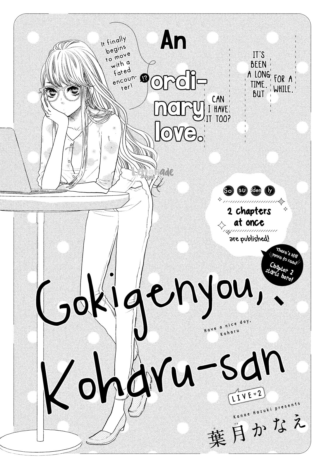 Read How Do You Do, Koharu? chapter 2 image 1 on Lezhin