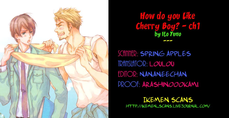Read How do you like cherry boy? chapter 1 image 1 on Lezhin