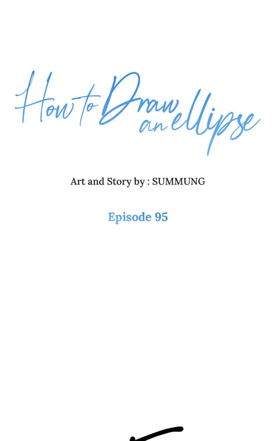 How to Draw an Ellipse Chapter 95 page 1 - 