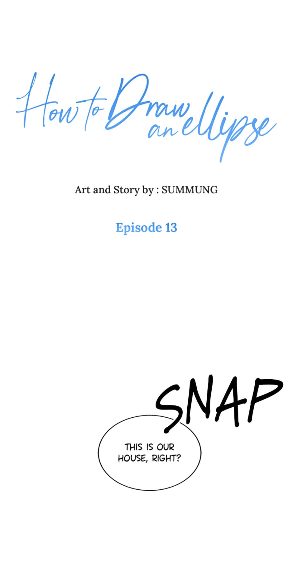 How to Draw an Ellipse Chapter 13 page 1 - 