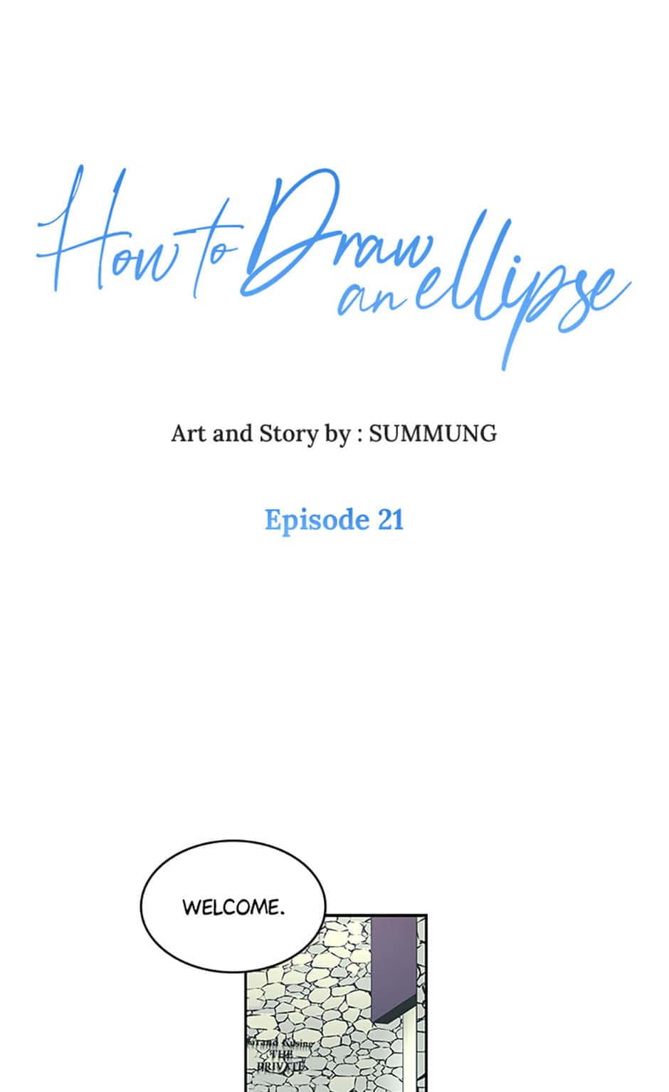 Read How to Draw an Ellipse chapter 21 image 0 on Lezhin