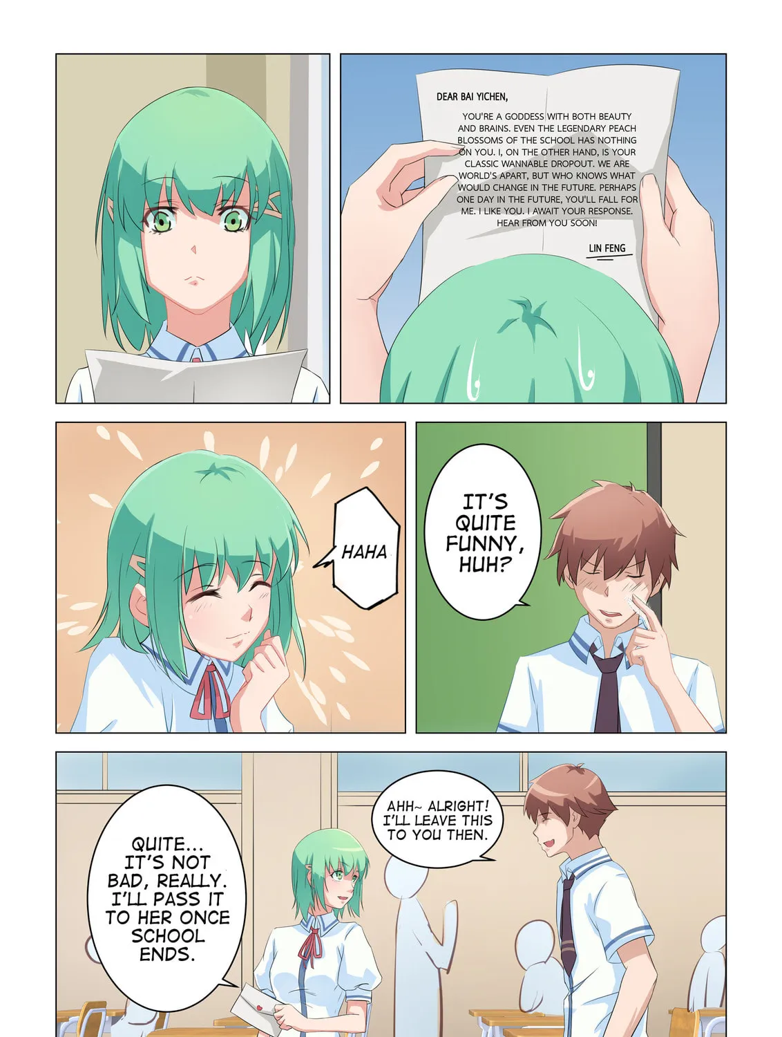 Read How to Get Lucky! (Colored) chapter 5 image 14 on Lezhin
