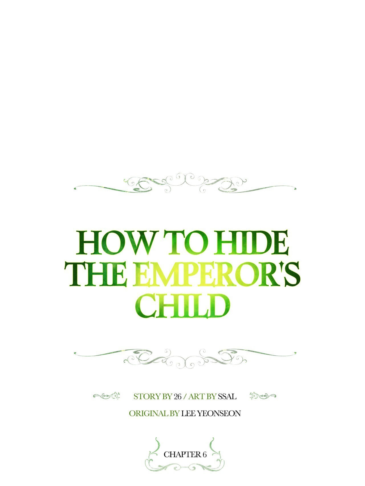 How to Hide the Emperor's Child Chapter 6 page 1 - 