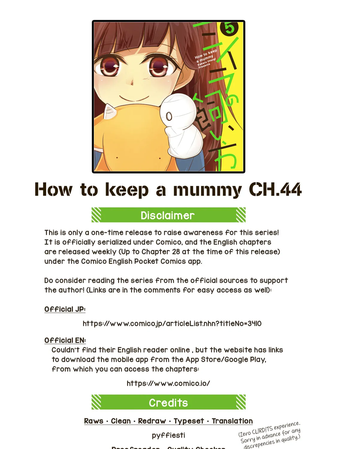 Read How to Keep a Mummy chapter 44 image 2 on Lezhin