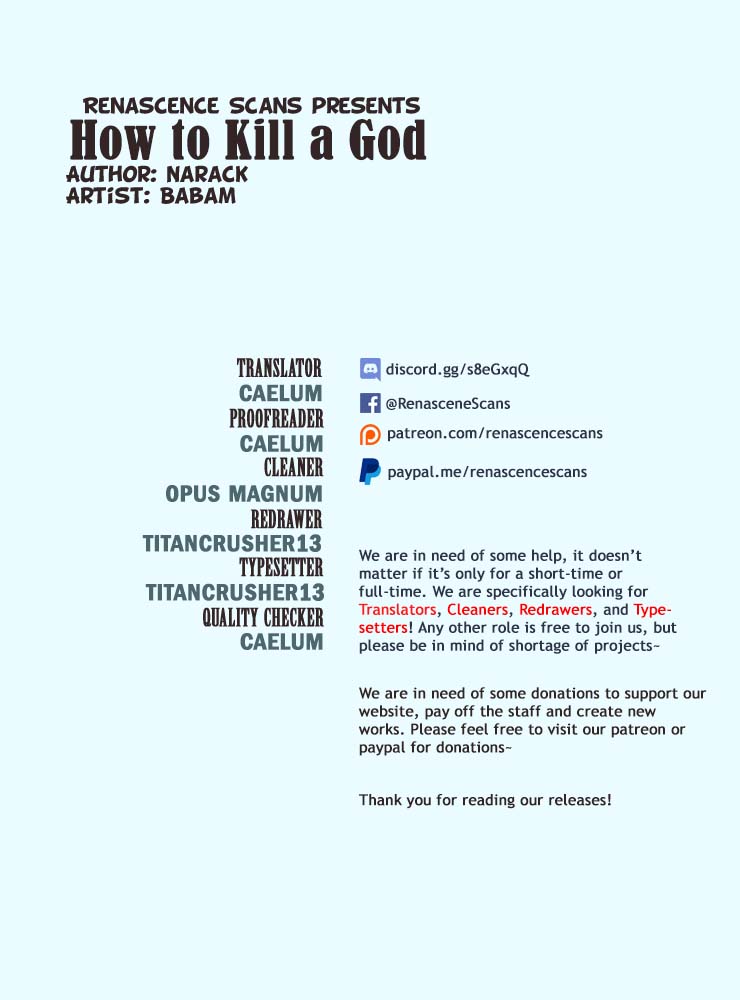 Read How to Kill a God chapter 11 image 0 on Lezhin