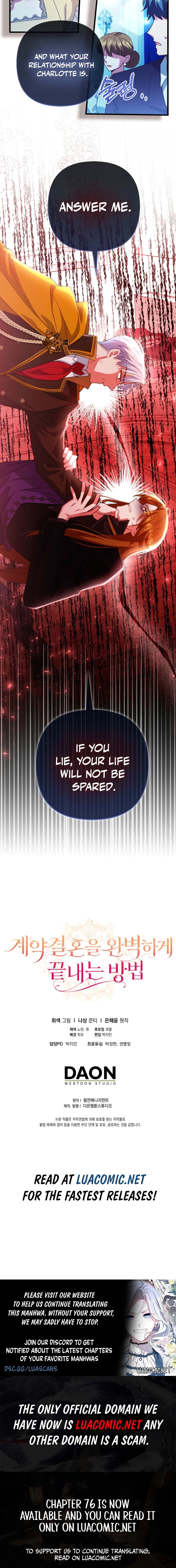 How to Perfectly End a Contract Marriage Chapter 72 page 19 - 