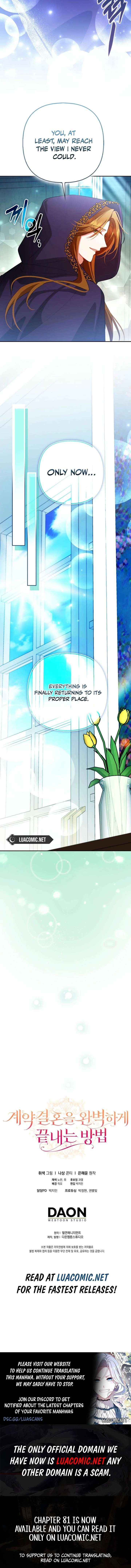How to Perfectly End a Contract Marriage Chapter 78 page 17 - 