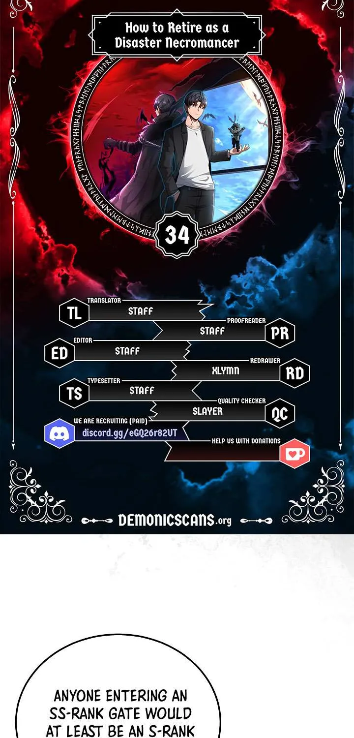 How to Retire as a Disaster Necromancer Chapter 34 page 7 - 
