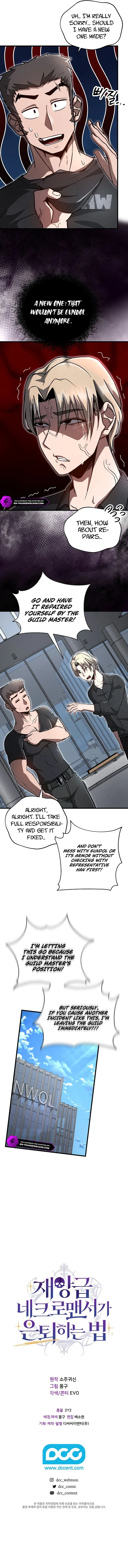 How to Retire as the Disaster-Class Necromancer Chapter 15 page 14 - 