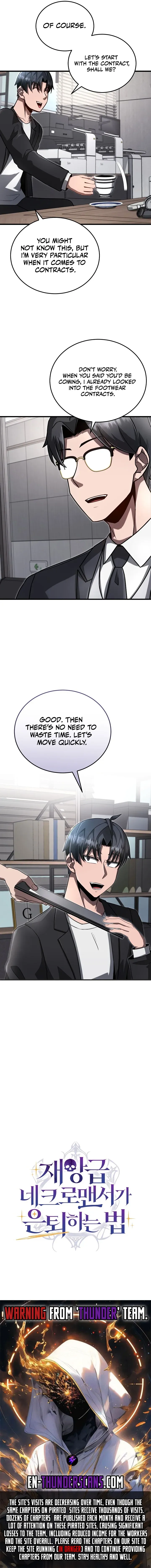 How to Retire as the Disaster-Class Necromancer Chapter 20 page 11 - 