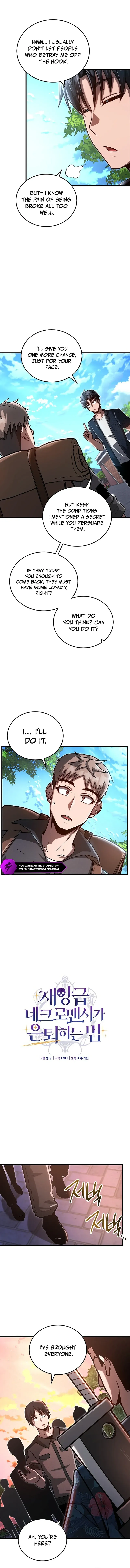 How to Retire as the Disaster-Class Necromancer Chapter 4 page 3 - 